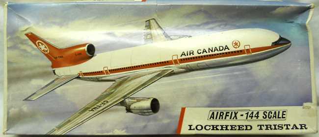 Airfix 1/144 Lockheed L-1011 Tristar Air Canada, SK621 plastic model kit